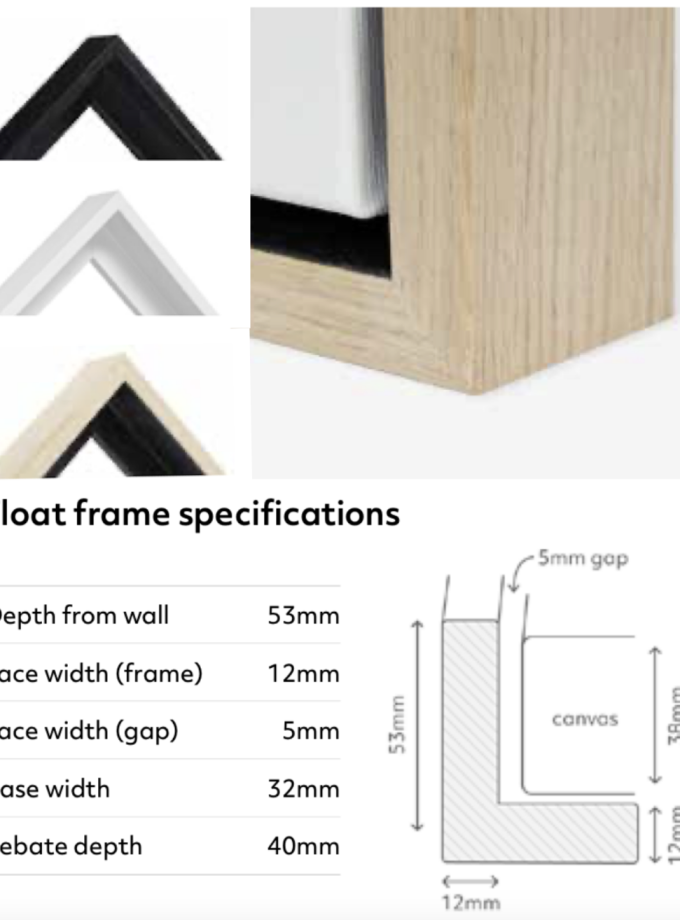 Eco-Canvas Limited Edition Framed Print – Kindness